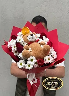soft ayıcık 5 Gül Papatya